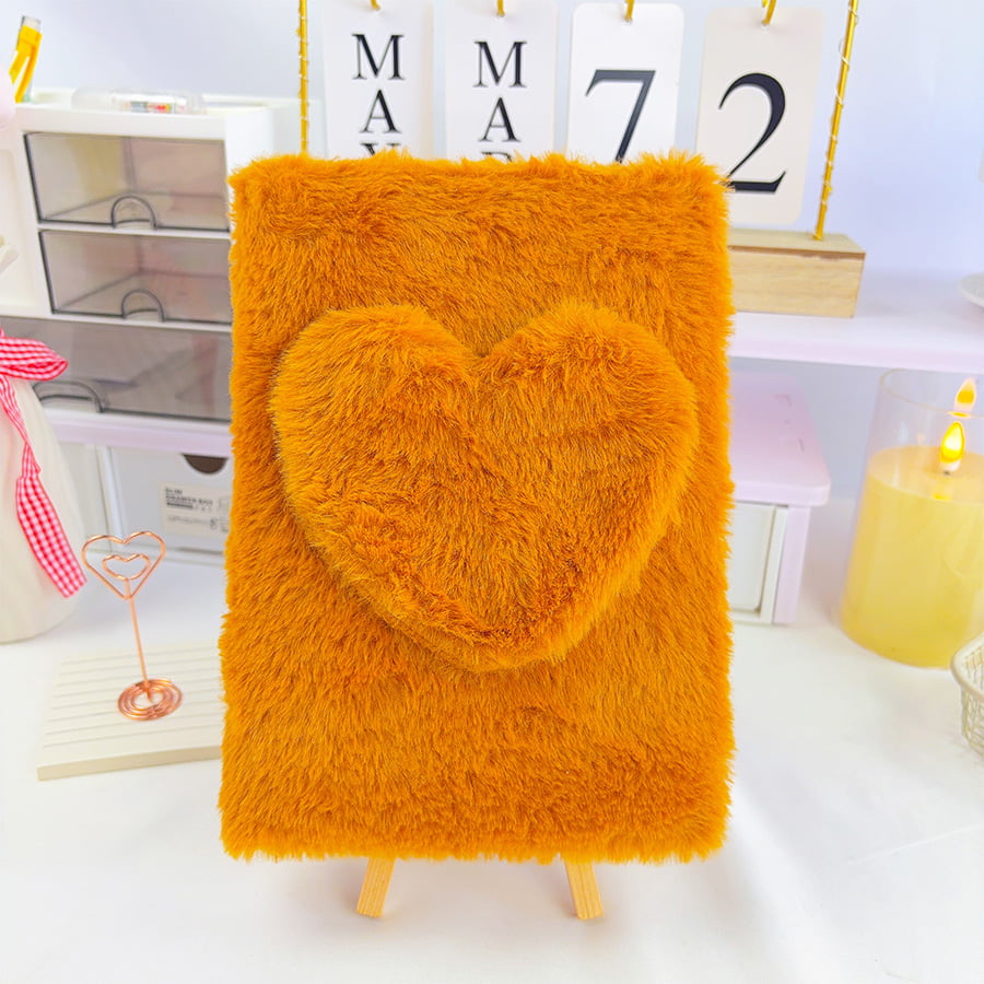 A5 لطيف دفتر يوميات الحب القطيفة