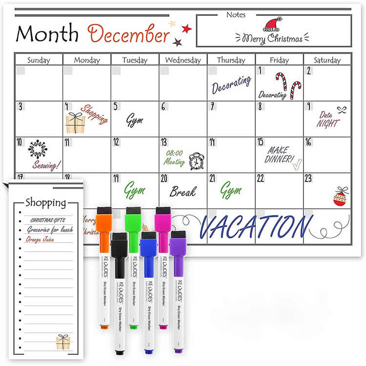 التقويم الجداري 2021 Stand Table Table Planner